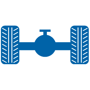 Tire and Wheel Balancing Icon